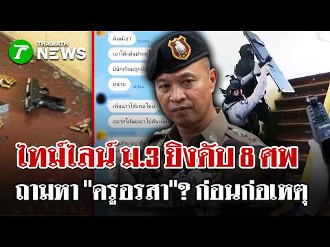 Grade 9 Student Kills 8 in School Shooting Spree in Nonthaburi