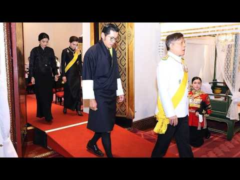 Thai King and Queen Lead Royal Merit-Making Ceremony for Princess
