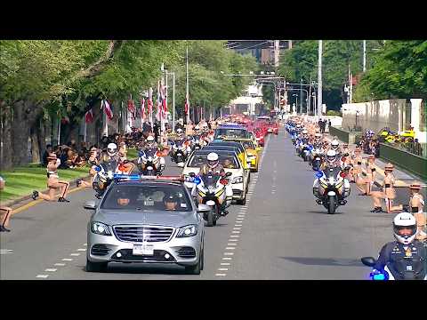 Royal Urn Procession of Princess Bajrakitiyabha Passes Key Royal Sites